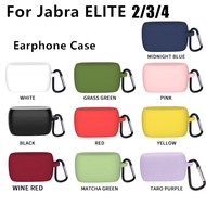 For Jabra Elite 3 Solid color Earphone Case for Jabra Elite 4 soft Silicone scratch proof Jabra Elit
