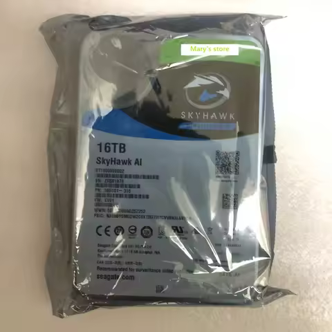 New ST16000VE002 SkyHawk AI 16TB,Internal,7200 RPM,3.5 inch Hard Drive
