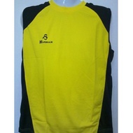 BAJU SLEEVELESS MICROFIBER HASHAH AMATEUR WARNA KUNING HITAM