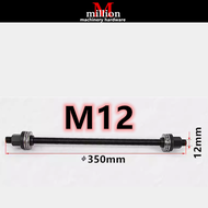 (1pc) M10 M12 M14 M16 Bush Press Pulling Spindle Rod for Bush Bearing Removal Insertion Tools Set