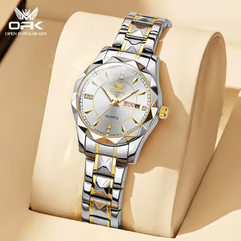 OPK 8151 Women's Watches Elegant Luxury Gold Ladies Watch