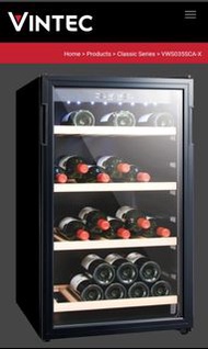 [95% new] Vintec 酒櫃 Wine Cabinet (32 bottles)