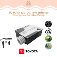 [100% ORIGINAL] TOYOTA Emergency Tyre Inflator | Car Air Compressor Tire Inflatable Air Pump For Car