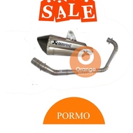 Akrapovic GP Short Fullcacing Racingknalpot Yamaha R15 V3 2017 old R15/ Xabre/