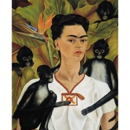 [Mexico] Frida Carlo Frida Kahlol Oil Painting HD Picture Copy Reference Material