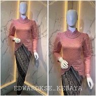 (FREE HIJAB) TERLARIS Set Kebaya Songket Modern Sera Series Full Payet Wisuda Lamaran Terbaru