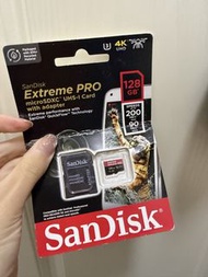 SanDisk Extreme PRO 128GB microSDXC 記憶卡