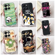 Motorola Moto G86 Power 5G Case Cute Cat Luxury Flowers Fashion Funny Cool Painted Silicone Cover Mo