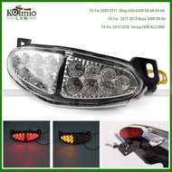SALE Fit for 2009 - 2011 ER-6N ER-6F Ninja 650R Taillight LED Integrated Brake Turn Signals Ninja 40