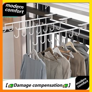 Balcony clothes drying artifact  window clothes drying rack hook rack FFMR