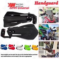 XW RACING Universal Motorcycle Handguard Plastic Handguards Hand Guards for 7/8 22MM Motocross ff-Ro