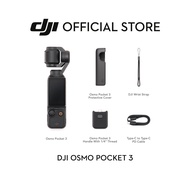 DJI OSMO Pocket 3 - Handheld 1-Inch CMOS & 4K/120fps - 2-Inch Rotatable Screen and Smart Horizontal-