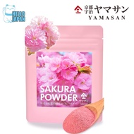 KYOTO YAMASAN Sakura Powder 40g Japanese confectionery Edible flower Edible flower Edible cherry blo