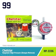 Chelstar HP-333 High Pressure LPG Regulator + High Pressure Meter - HP333G