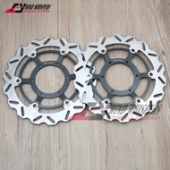 296mm 2XPCS Front Brake Discs Rotors For Honda CBR600 CBR 600 F4i 01-07 CB600F CB 600 F Hornet 07-13