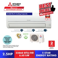 [FREE SHIPPING] Mitsubishi Electric Mr.Slim Aircond 1HP / 1.5HP / 2HP / 2.5HP (R32) Inverter Aircond JP Series - JP10VF / JP13VF / JP18VF / JP24VF