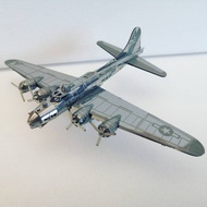 Assembling Toy 3D Steel Model Flying Fortress B17 [Unassembled]