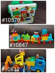 樂高德寶系列 #10812 卡車和挖掘機套裝