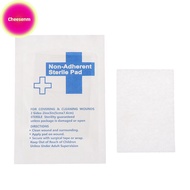 Cheesenm 10Pcs Waterproof Gauze Pad Non-adherent Pad First Aid Kit Wound Dressing Tapes Sterile Medi
