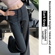 NIANDAIJINGDIAN | Black Slimming Flare Pants Women
