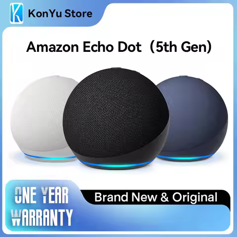 Amazon Echo Dot (5th Gen) , Vibrant sounding Alexa speaker, Great for bedrooms, dining rooms and off