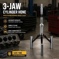 3 Jaw Cylinder Hone Tool Engine Cylinder Deglazer Polisher Hone Flexible 63mm 18 Q0p3