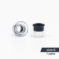 Pentaconn COREIR แกนทองเหลืองโลหะ Eartips สำหรับหูฟังชนิดใส่ในหู