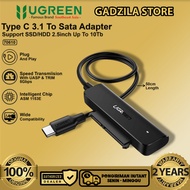 UGREEN USB C & USB Converter Cable Adapter a To SATA 2.5" Inch SSD HDD Reader High Speed 5Gbps For L