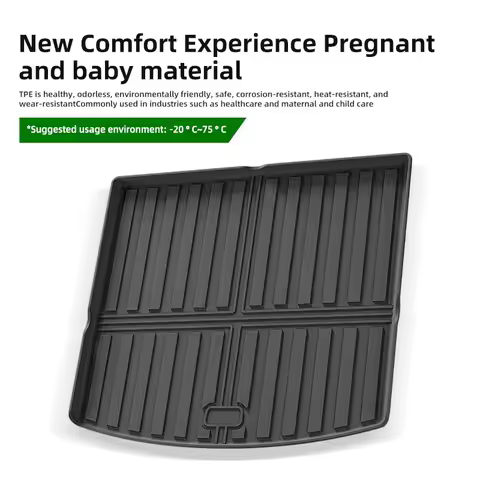 Use for Ssangyong Torres EV Trunk Mat Customized Car Rear Torres EV Trunk Storage Mat Cargo Tray Tru