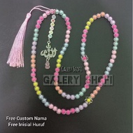 99-Piece Prayer Beads with Free Custom Name | Free Beaded Prayer Beads with Initials | Free Prayer B