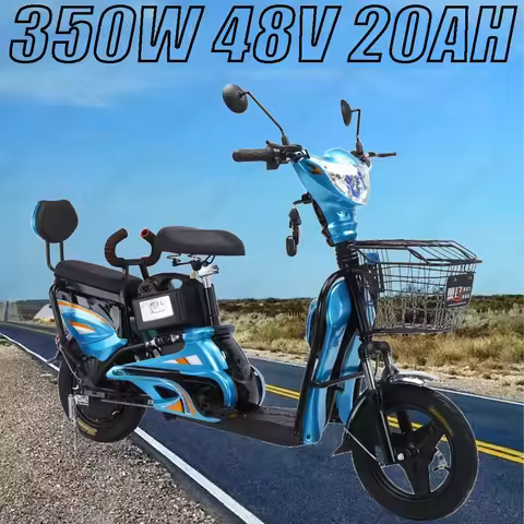 Adult Electric Bike 350W Powerful Motor 48V20AH Aluminum battery Urban E-bicycle top Speed 35KM/H Ba