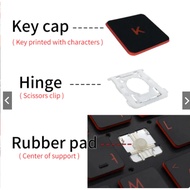 Keycap Single Replacement Laptop Keyboard Key Holder Suitable for Lenovo HP Asus Dell Acer