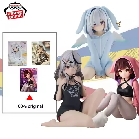 In Stock BANDAI Relax time hololive IF Amane Kanata Sakamata Chloe Roboco-san Anime Action Figures M