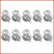 📎 10pcs Clip-On Earring Converter Earring Clip Converter Components Findings For Non-Pierced Ears Je
