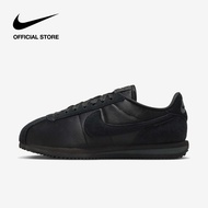 Nike Womens Cortez Textile Shoes - Black