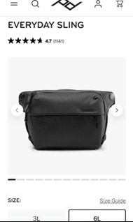 Peak Design Everyday Sling  單肩袋 6L