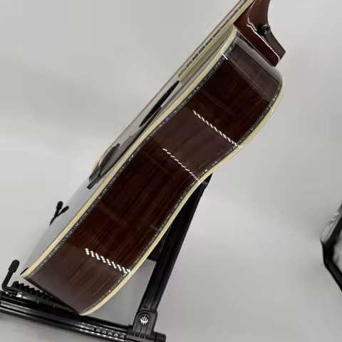 40 inch OM45 vintage solid wood spruce panel/rosewood back panel 6 strings 20 pieces solid wood acou