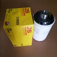 Lọc nhớt Audi Q5 2.0L 2008 2009 2010 2011 2012 2013 2014 2015 2016 2017 mã C0069 của JS Asakashi Nhậ