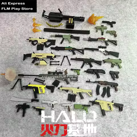 New Weapon Upgrade Kit for 1/12 Karma Online for 6Inch GIJOE Special Gatelin Karma Online Barret Ass
