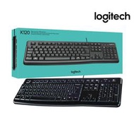 【酷3C】Logitech 羅技 有線鍵盤 K120 USB介面 中文版 全黑 防撥水設計 注音 鍵盤