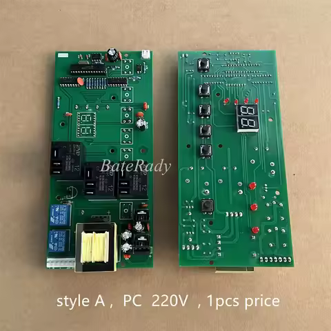BateRady 220V PC Board for DZ400 Electric External Vacuum Sealer,Vacuum Sealing Machine Spare Part,1