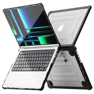 Laptop Case for MacBook Pro 14 2024 Case for M4 Pro Max Model A3112 Stand Cover Bottom Shell for Mac