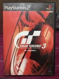 自有收藏 日本版 PS2主機遊戲光碟 GRAN TURISMO GT3 GT跑車浪漫旅3 / GT實感賽車3
