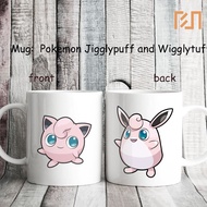 Pokemon Jigglypuff and Wigglytuff Icon Mug