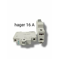 Mcb Hager C 16 A ampere PLN Electricity