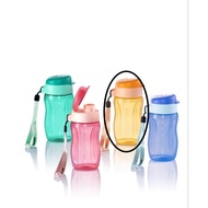 Tupperware Slim Eco Bottle Mini with Strap 310ml/ Kids bottle/ Drinking bottle/ Small water bottle/ 