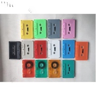 Tape Color Tape Audio Tape Cassette-Nostalgic Tape Blank 60 Audio Recorder Disk Tape Outer Box Minut