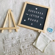 GUGUGAGA Letter Board / Baby Name Board / Felt Letter Board / Board