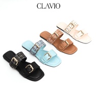 CLAVIO Milka Women's Flat Sandal Flat Sandal Women Flat Sandals for Women