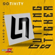 Cutting Sticker F1 DRIVER - LANDO NORRIS